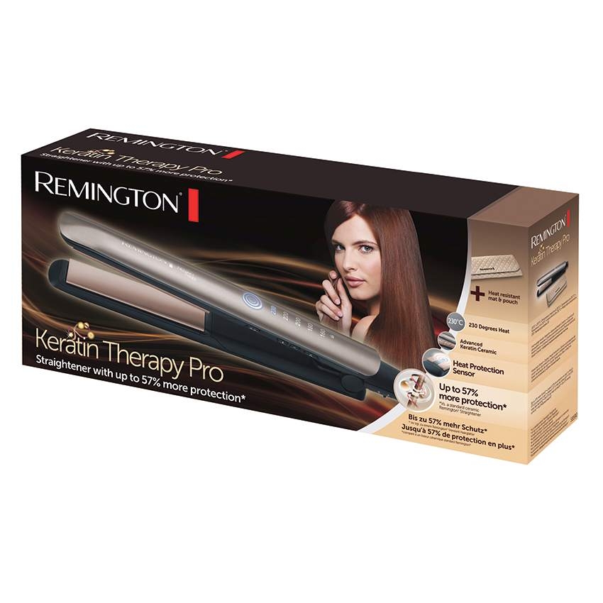 Преса за коса Remington Keratin Therapy Pro S8590 ... Преса за коса Remington Keratin Therapy Pro S8590 ...